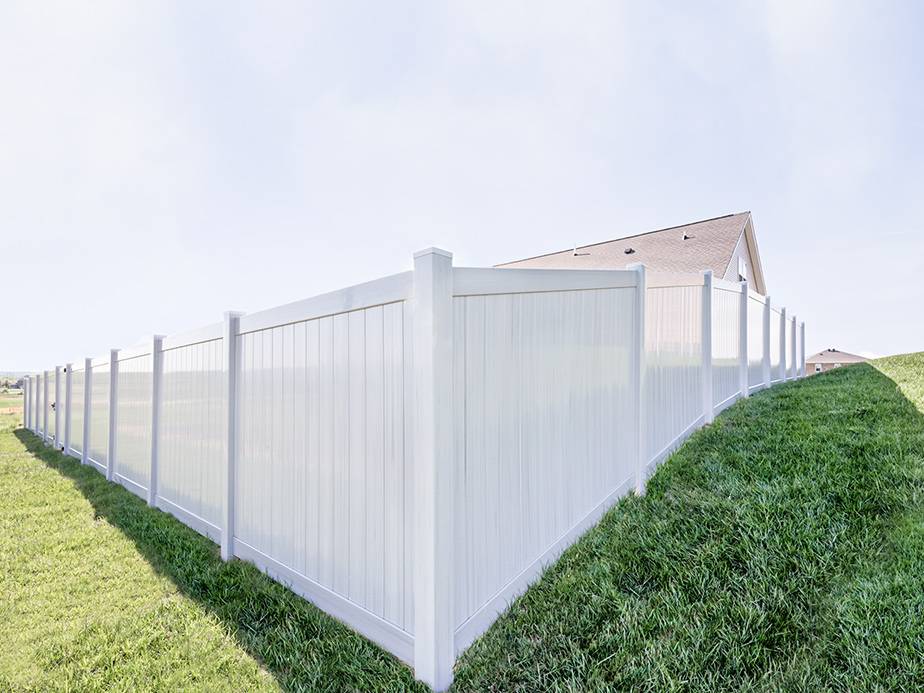 Privacy Fence Example in Claremont North Carolina