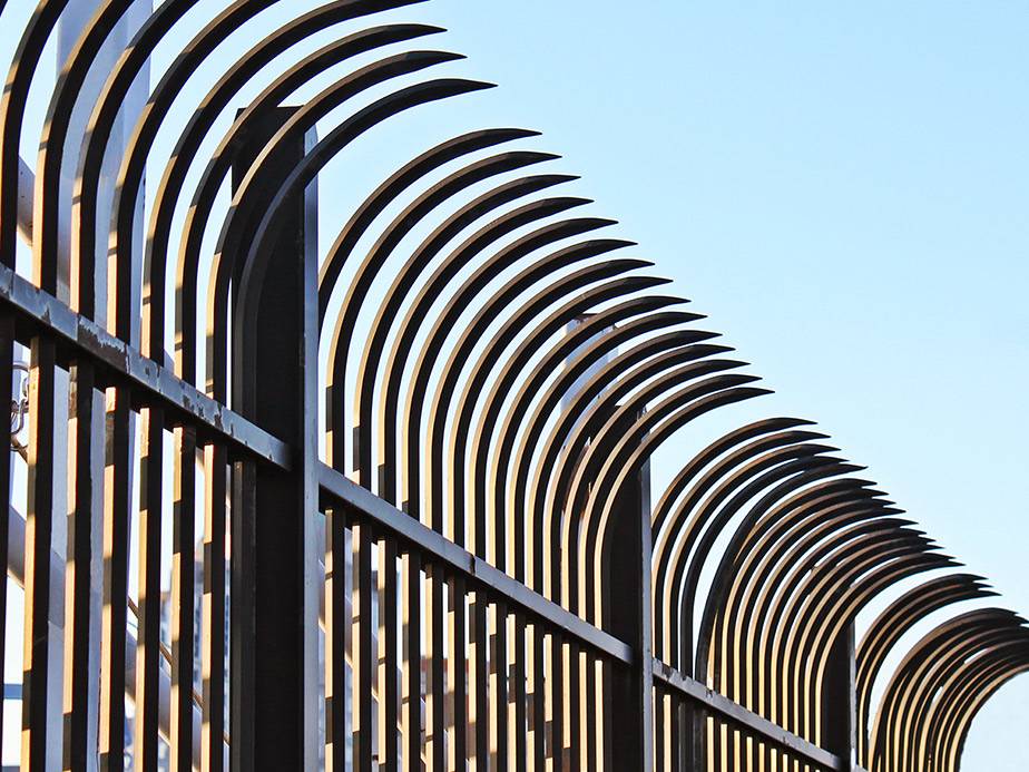 Security Fence Example in Conover North Carolina