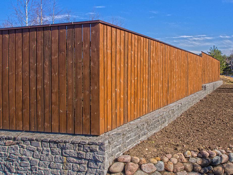 Maiden North Carolina wood privacy fencing